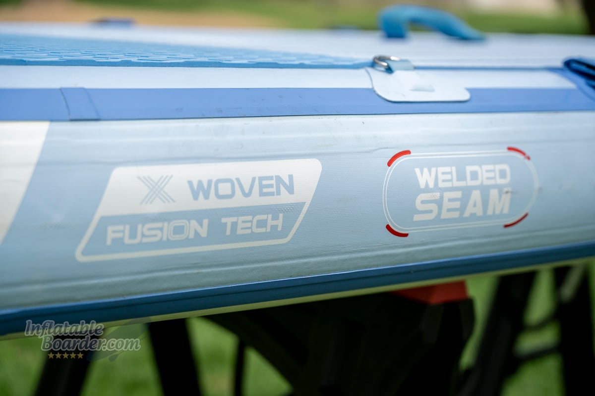 Thurso Waterwalker 132 iSUP review - rail