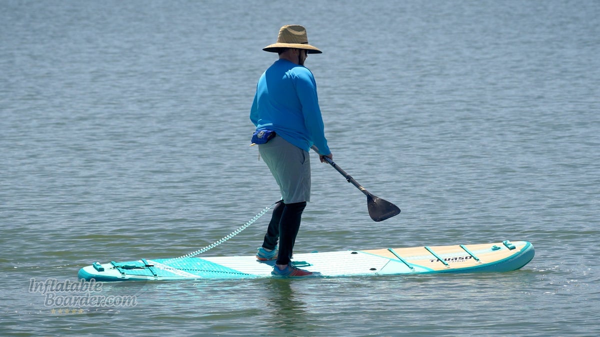 Thurso Waterwalker 126 iSUP Review - stability