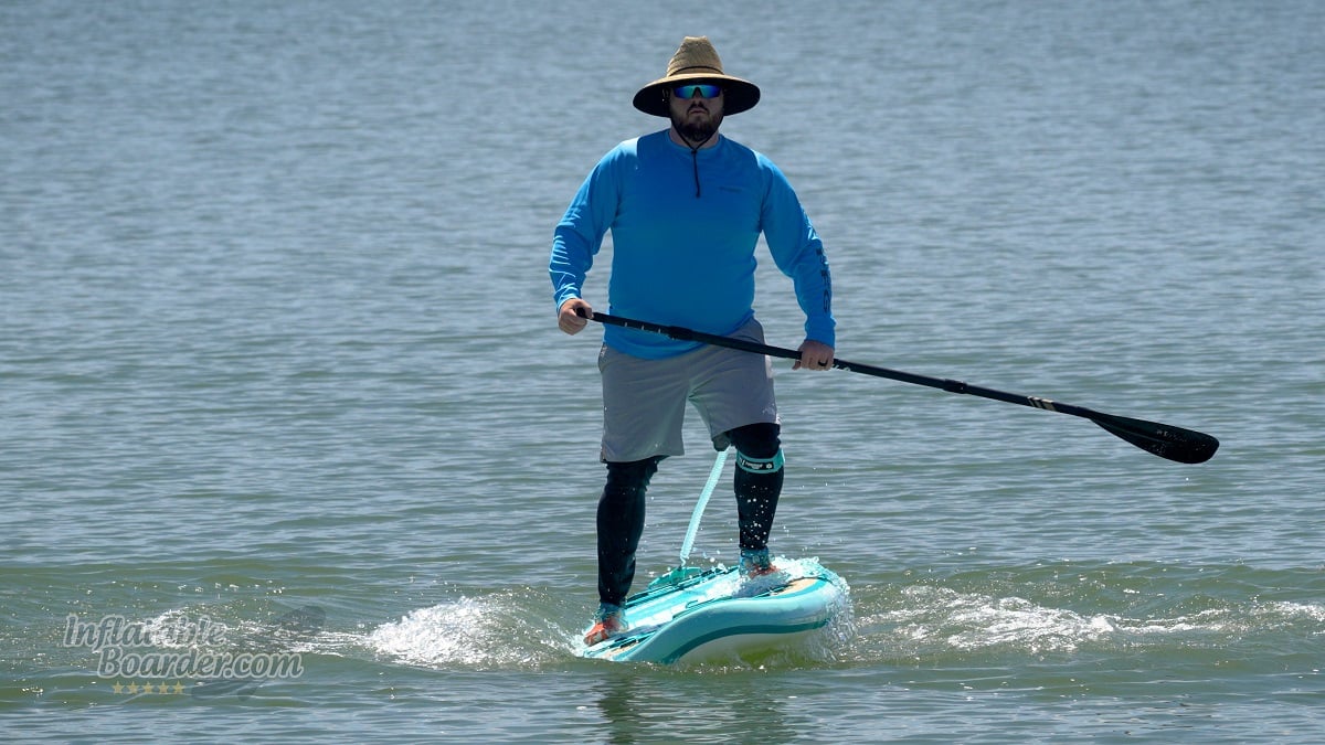 Thurso Waterwalker 126 iSUP Review - rocking