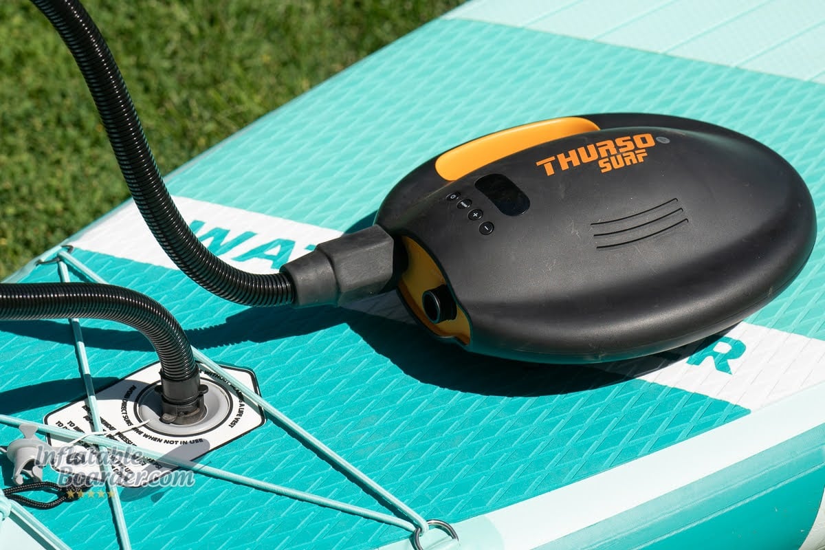 Thurso Waterwalker 126 iSUP Review - pump