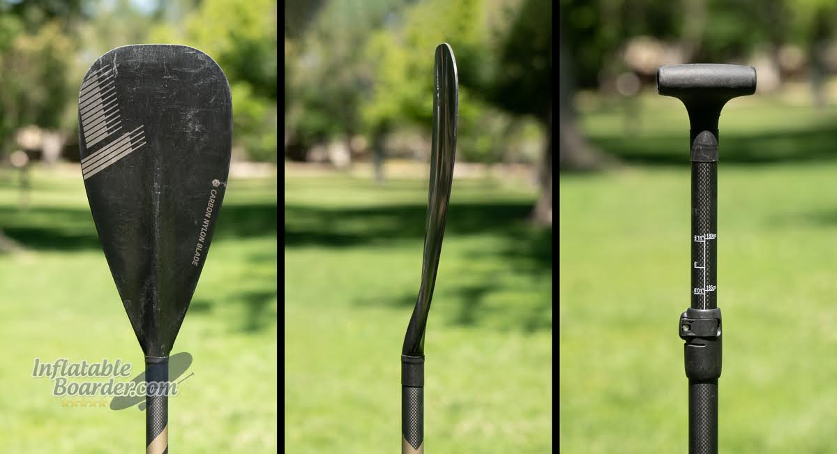 Thurso Waterwalker 126 iSUP Review - paddle