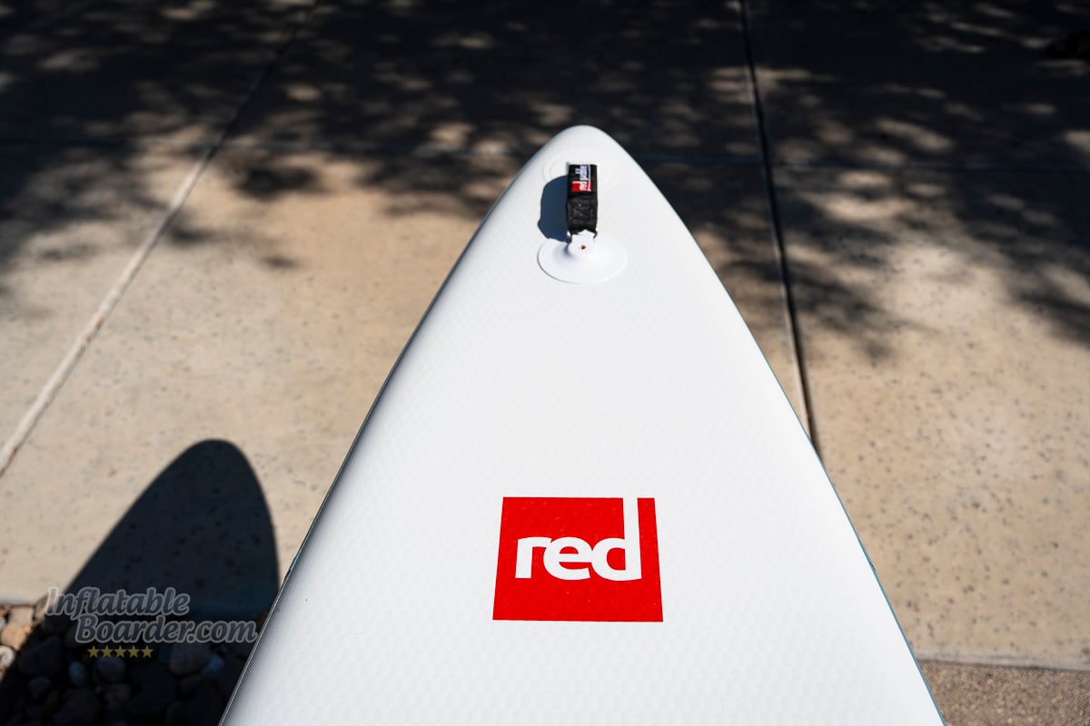 Red Paddle Co 12'6 Sport MSL 800 - nose shape