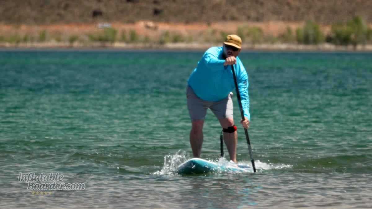 Red Paddle Co 12'6 Sport MSL 800 - speed